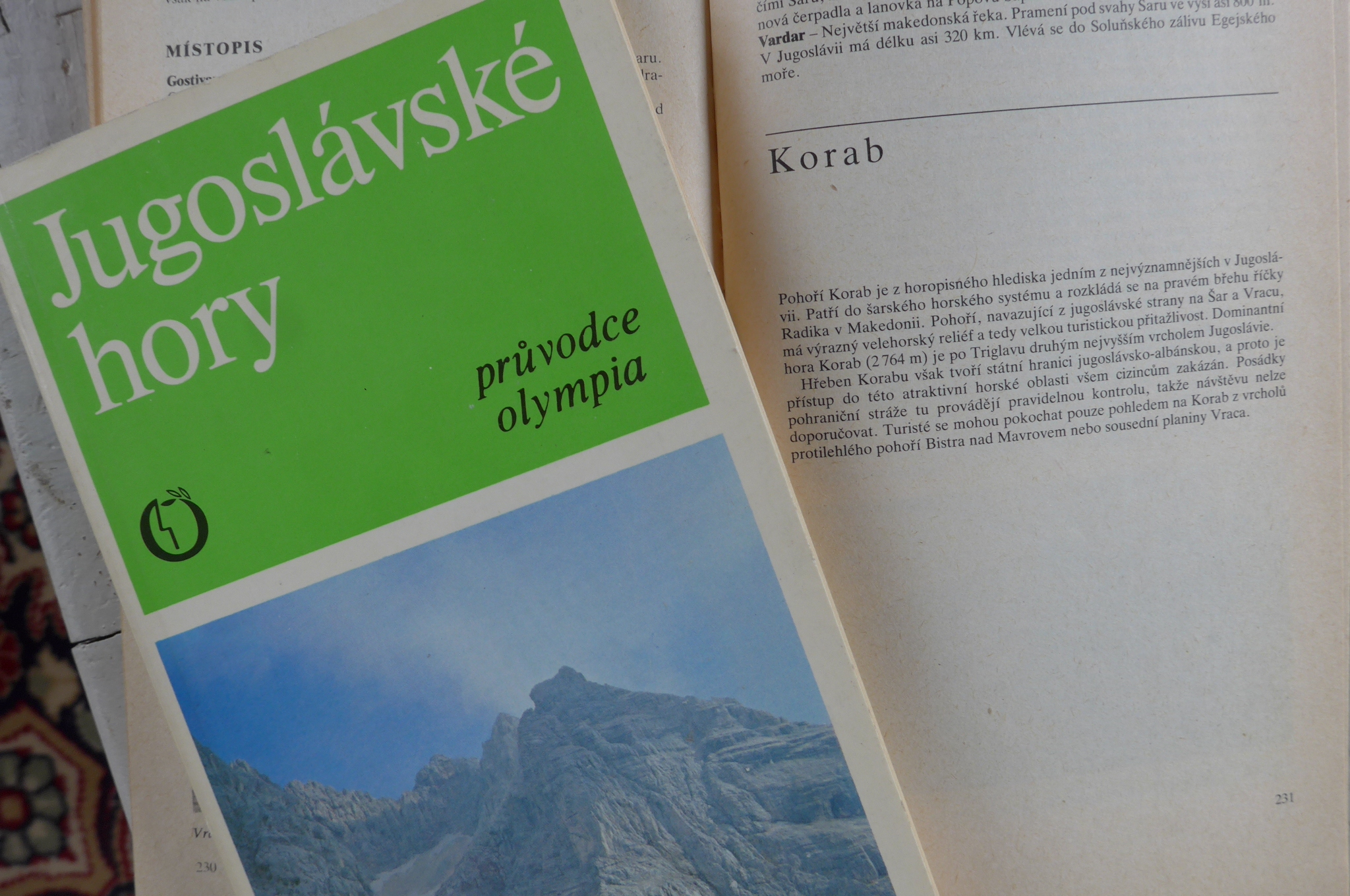Korab průvodce